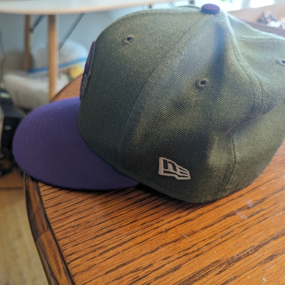 Minnesota Vikings New Era salute to service fitted cap, size 7-1/2 - Picture 2 of 6